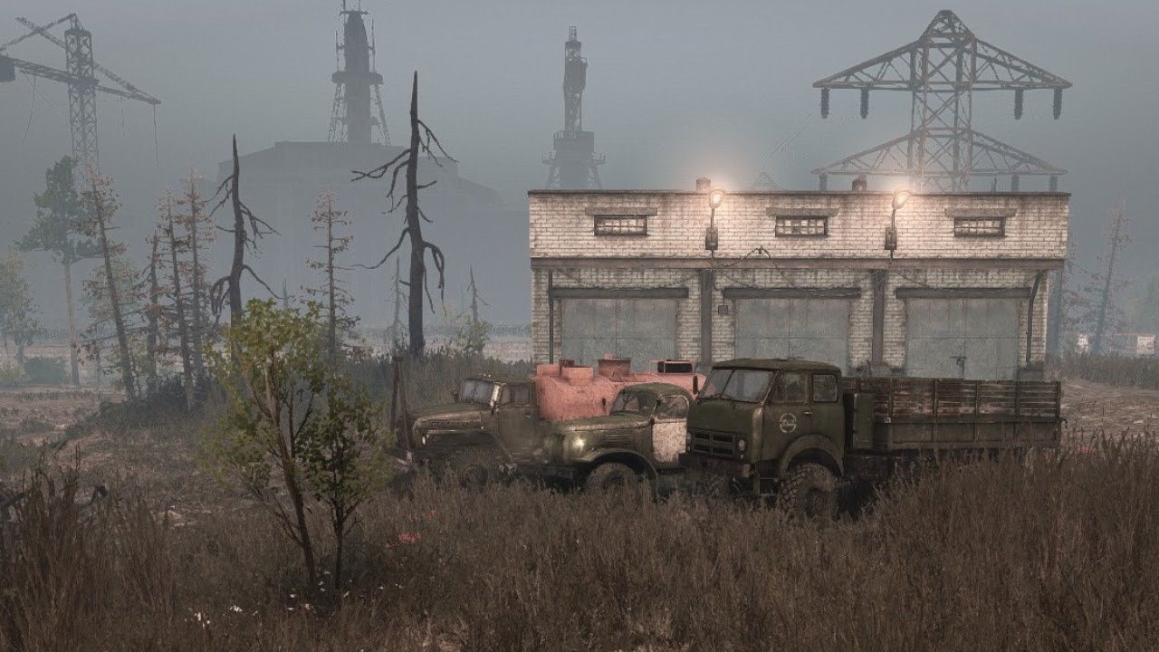 Лесопилка сталкер. Chernobyl (Чернобыль) SPINTIRES. Спинтайрес ДЛС Чернобыль. ГТА 4 Чернобыль.