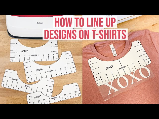 DIY T-Shirt Ruler Guides, plastic, T-shirt, shirt, Cricut