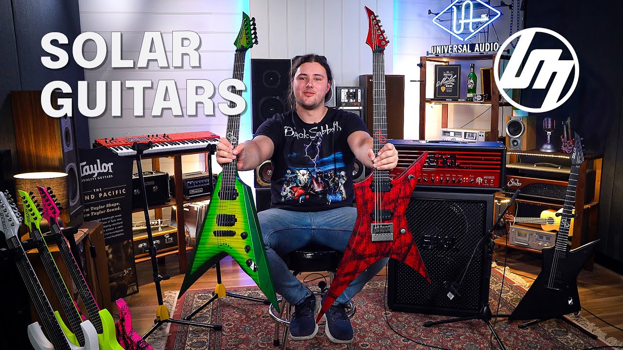 Solar Guitars - Quick picks | Better Music - YouTube