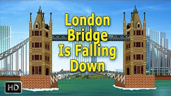 London Bridge Is Falling Down Nursery Rhymes Popular Baby Songs  - Durasi: 2:41. 