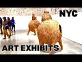 NYC Art Walkthrough in Chelsea | Openings During Armory Show | Joan Witek | Basquiat | Fall Exhibits