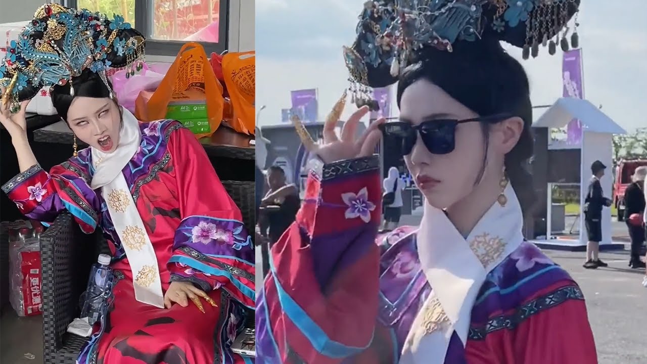 “本宫什么好东西没用过？”#华妃 #甄嬛传  #仿妆博主走进现实#是初九啊