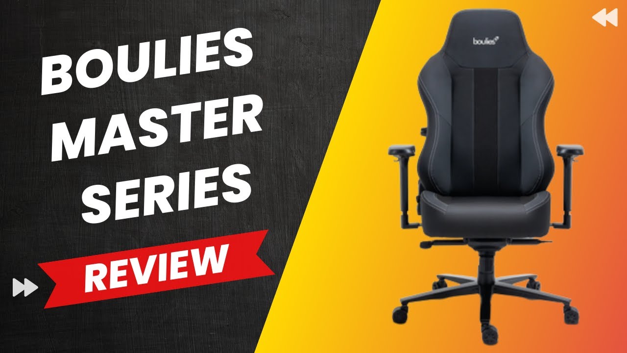 Boulies Master Series Computer Chair review: The best gaming chair