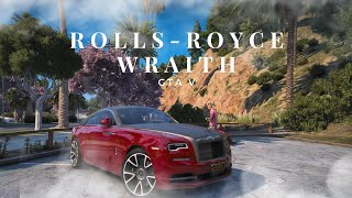 Ultimate GTA V Experience: Driving the Rolls Royce Wraith Like a Boss! #shorts #gta5