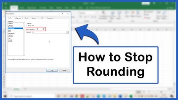 How To Stop Rounding In Excel (Stop Rounding Numbers)