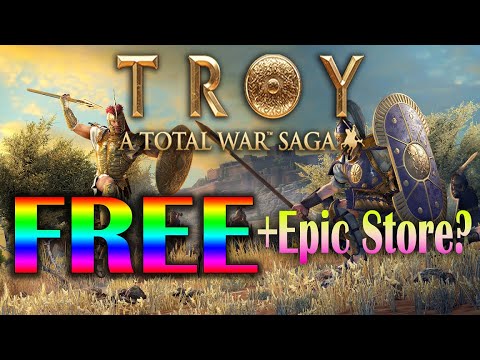 Video: „Total War Saga: Troy“bus Nemokamai Paleista „Epic“žaidimų Parduotuvėje