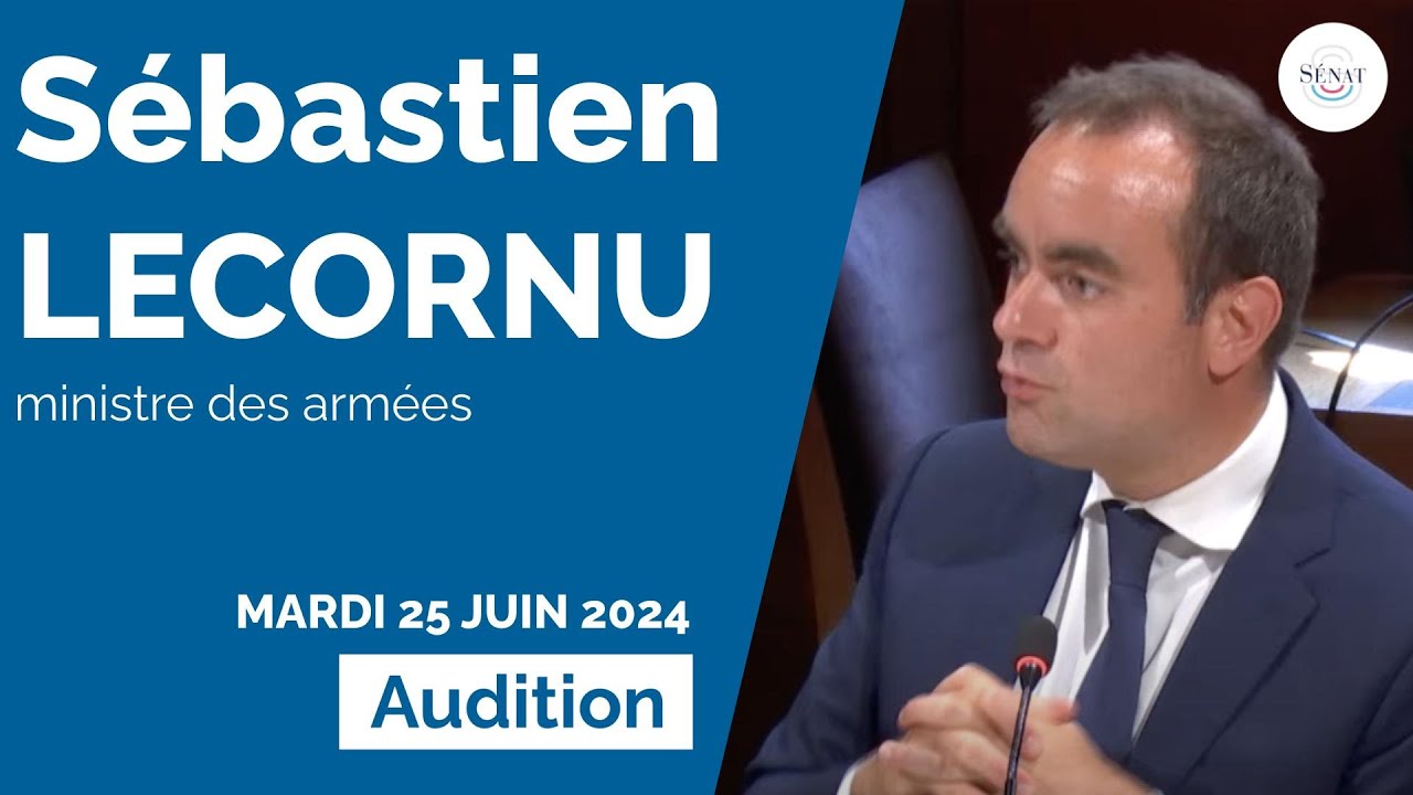 Influences étrangères : audition de Sébastien LECORNU