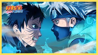 Kakashi Hatake VS Obito Uchiha [Cinematic Fight] Naruto Mobile