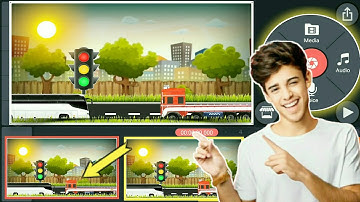 3D Bus & Truck Moving Status Editing | Kinemaster Bus & Truck Video Editing | Status Making Video