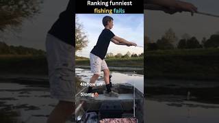 Ranking Funniest Fishing Fails 😂 | #rankifyx