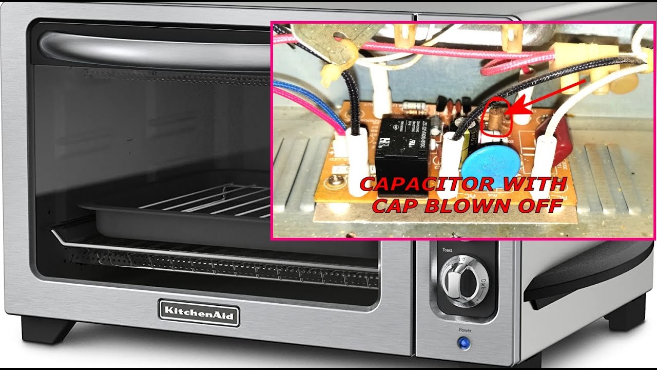 DIY -TOASTER OVEN REPAIR - no heat, wont turn on - Easy Fix for