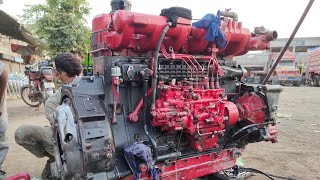 Daewoo 6 Cylinder Engine Repairing | how to restoration truck engine