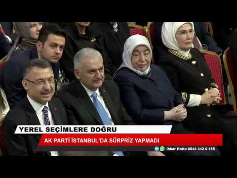 AK Parti'nin İstanbul Büyükşehir Belediye Başkan adayı Binali Yıldırım