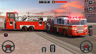 Fire Truck Driving School: 911 Emergency Response Android Gameplay screenshot 4