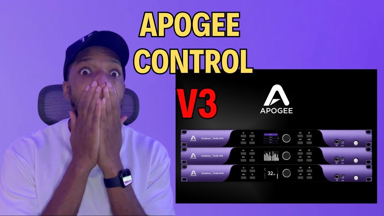 Apogee Control V3! NEW Upgrades for your interface - YouTube