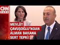 Alman Bakan Annalena Baerbock Türkiye'de... Bakan Mevlüt Çavuşoğlu'ndan Alman Bakana sert tepki!