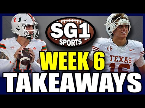 5 Takeaways from Week 6 of the 2025 College Football Season