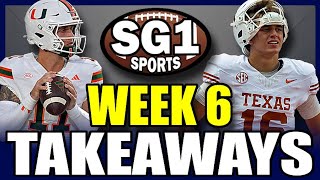5 Takeaways from Week 6 of the 2025 College Football Season