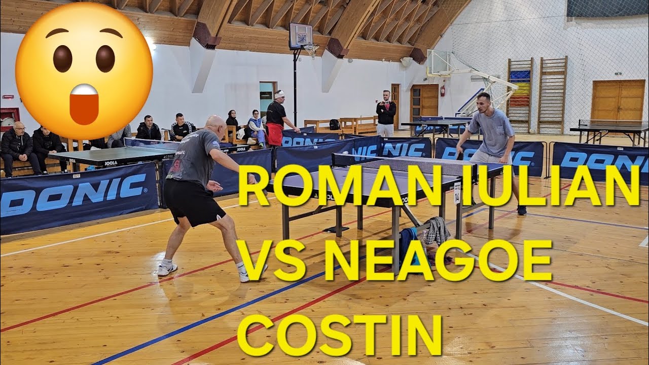 🏓 ELITE Turneul Campionilor 2025 Roman Iulian (56 de ani 😵) vs Neagoe Costin