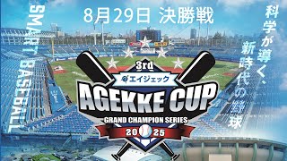3rdエイジェックカップ 8月29日決勝 東海中央ボーイズ vs. オール岡山ヤング