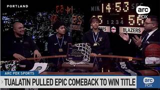 INTERVIEW: Tualatin Timberwolves pull epic comeback to win title