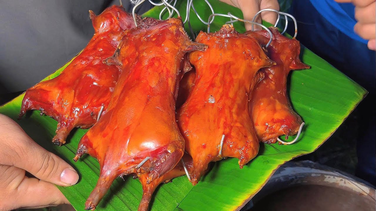 Bí quyết Chuột Quay Lu Cực Giòn Quên Cả Heo Quay Ku Đen Lộ Bí Kíp | The mouse rotates in the jar