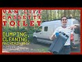 Van Life Cassette Toilet - Dumping, Cleaning, Maintaining!