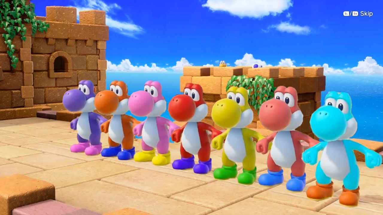 マリオパーティー ロック南京錠 ヨッシー スーパー マリオパーティ 】すべてのヨッシーキャラクター(マスターCPU
