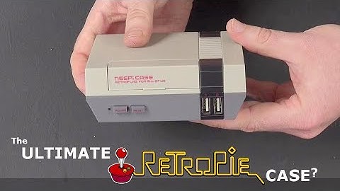 NESPi Case+ Assembly with Raspberry Pi 3 Model B+ for RetroPie 4.4