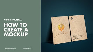 Photoshop Tutorial: HOW To Create A Mockup