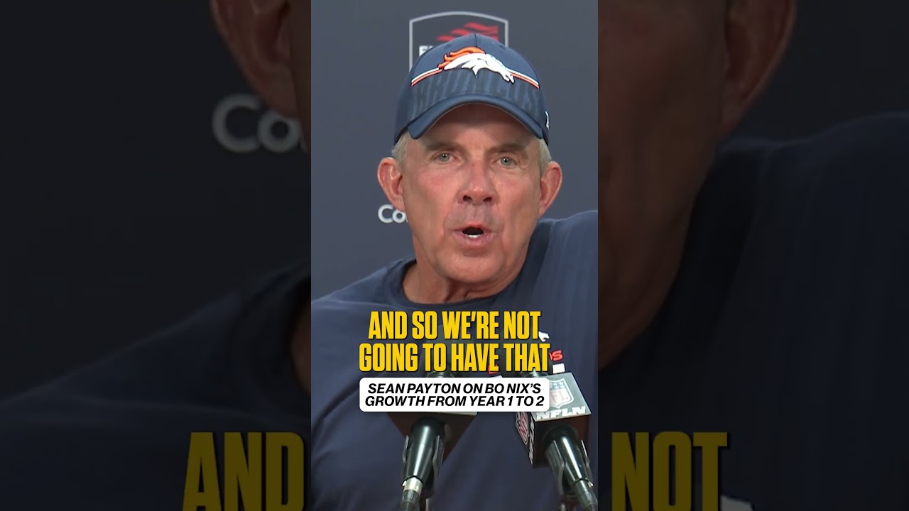 The Broncos HC is not worried about his QB's growth despite game 1 struggles #NFL #Broncos #BoNix
