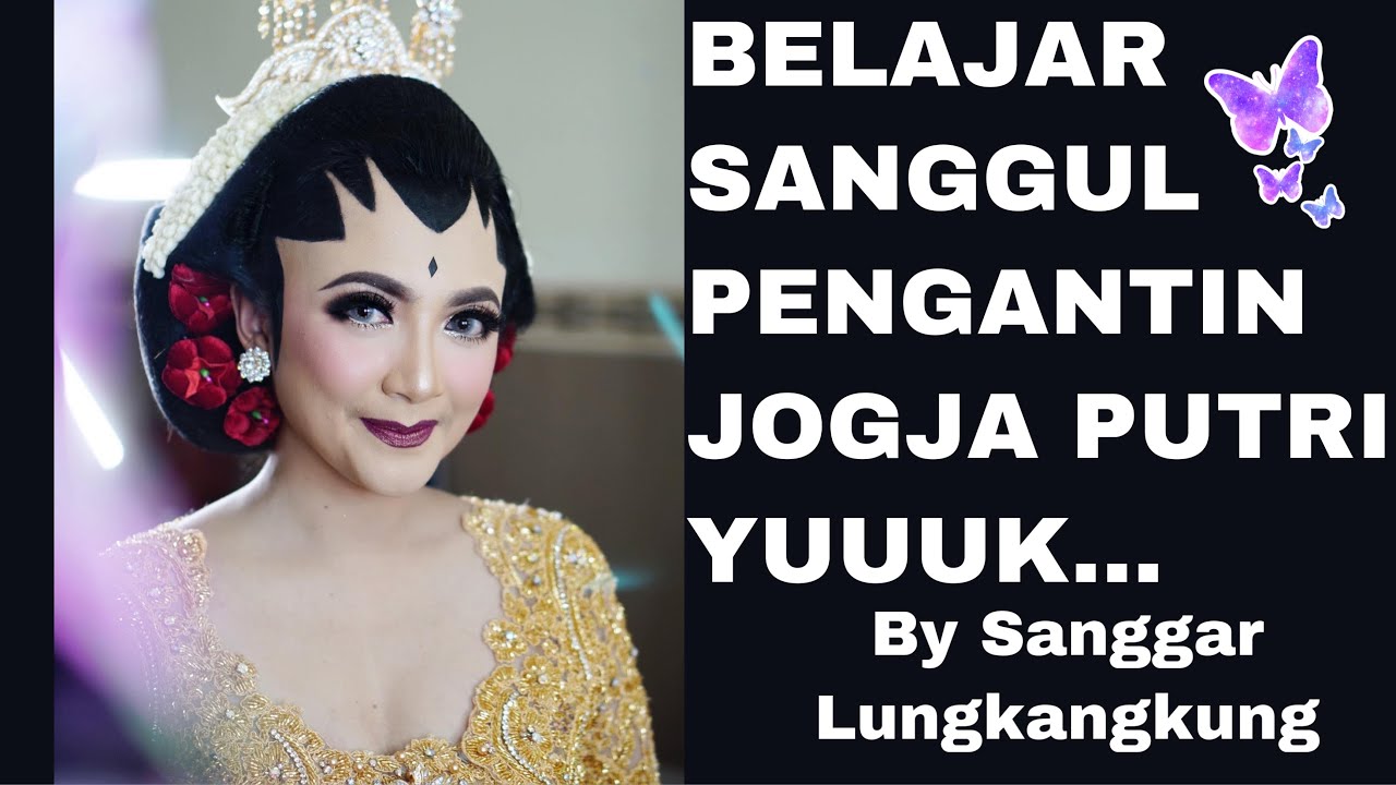  Sanggul  Pengantin Jogja  Putri YouTube