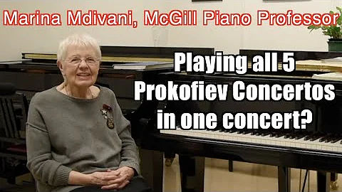 Marina Mdivani, McGill Piano Professor - Full Inte...