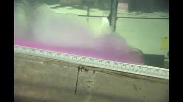 Saline density current