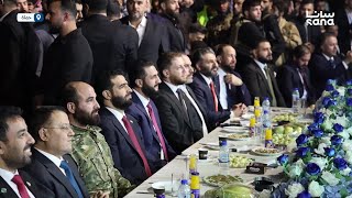 Arrivée Du Président Ahmad Al-Charaa Pour Participer À La Campagne Fidélité À Hama .