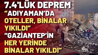 AFAD: Vatandaşlarımız hasarlı binalardan uzak durmalı!