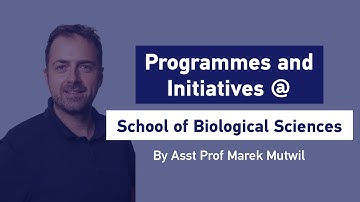 Programmes & Initiatives - NTU School of Biological Sciences
