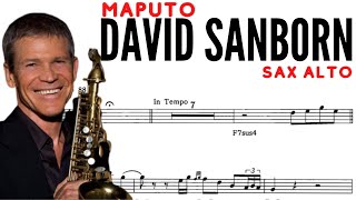 DAVID SANBORN [MAPUTO] TRANSCRIÇÃO PARA SAXOFONE ALTO