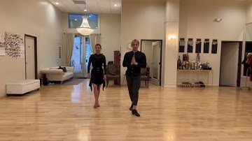 SAMBA Bronze Level Basic Choreography for students - simple routine by Oleg Astakhov