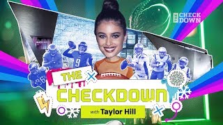 Super Bowl Week Like You've Never Seen with Supermodel Taylor Hill | The Checkdown | NFL Network