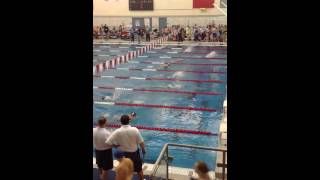 FAST Santa Classic 2012 11-12 girls 100 fly