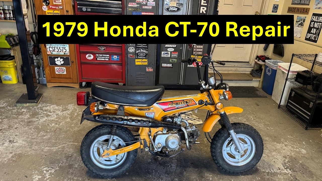 1979 Honda CT-70 Repair
