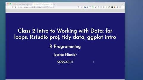 R Programming 2022 [2]: Introduction to working with data frames, ggplot2