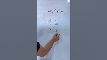 التحويل من النظام العشري الى الثنائي | DECIMAL TO BINARY