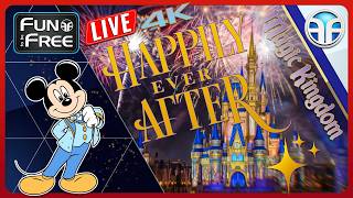 🔴 LIVE: EPIC Happily Ever After Fireworks Full Show 4K — Magic Kingdom Disney World 2026