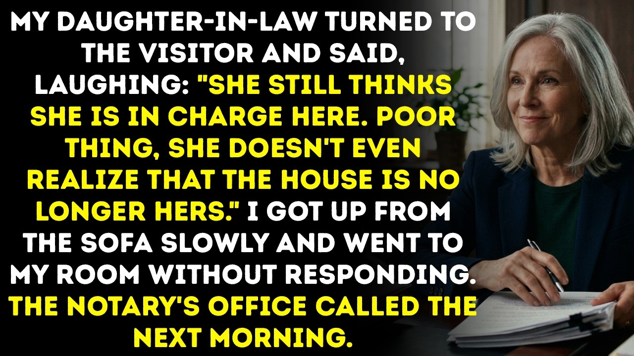 My son's wife stood in my backyard, watching rain destroy the only thing I had left from my mother, and she was smiling. "We're doing you a massive favor clearing out the clutter," Chloe said,...