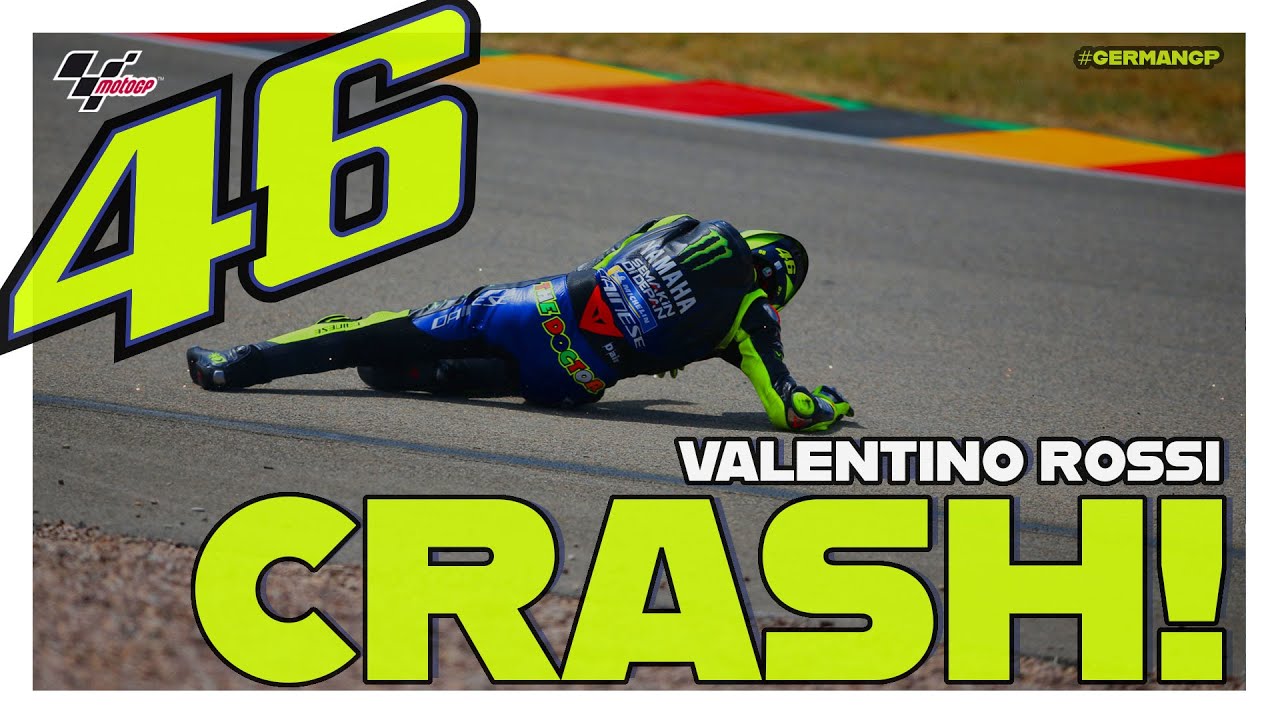 Valentino Rossi during Q1 | MotoGP™#GermanGP 2019 - YouTube