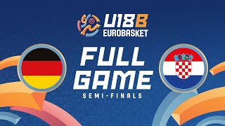 Semi-Finals | Germany v Croatia | Full Basketball Game | FIBA U18 Women's EuroBasket 2025 Div. B