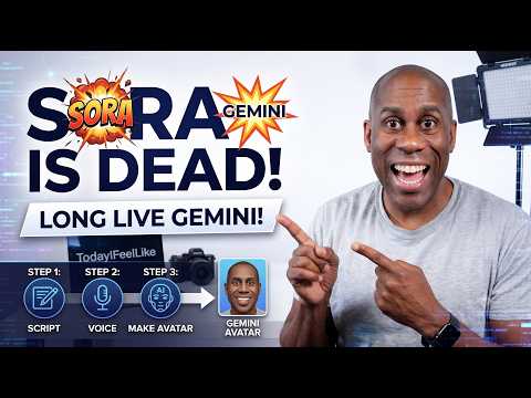 Sora is Dead Long Live Google Gemini How To Make Your Own Avatar