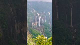 Meghalaya 🇮🇳 #latamangeshkarsongs #sevensisters #waterfall #fu #riversounds #mountainview #fup #yt